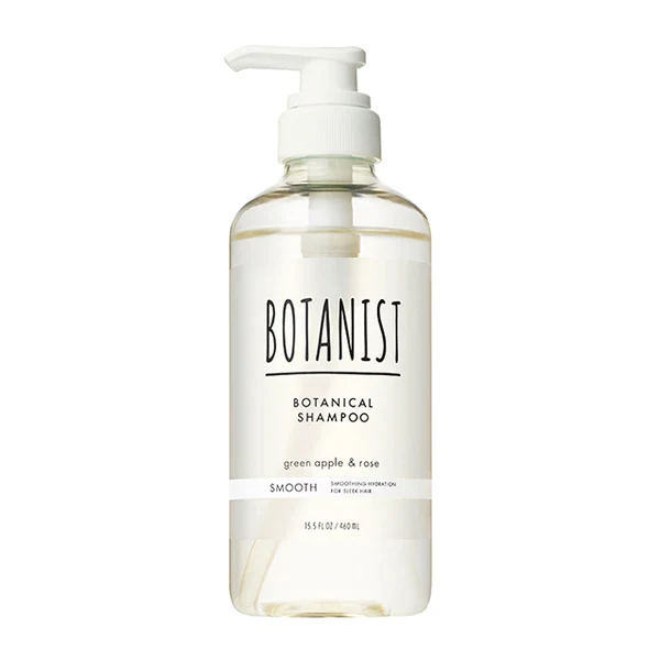 [Self-operated] Japanese BOTANIST Botanist Smooth Series Shampoo Green Apple and Rose Fragrance 460ml Refreshing, smooth, moisturizing, improving frizz, hydrating plant ingredients, refreshing fragrance, smooth, silicone-free, non-drying