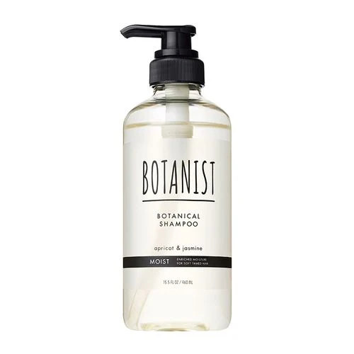 [Self-operated] Japanese BOTANIST Botanist Moisturizing Series Shampoo Apricot and Jasmine Scent 460ml Nourishes, Moisturizes, and Smoothes to Improve Frizz and Hydrates Plant Ingredients Fragrant and Smooth No Silicone Oil Non-drying