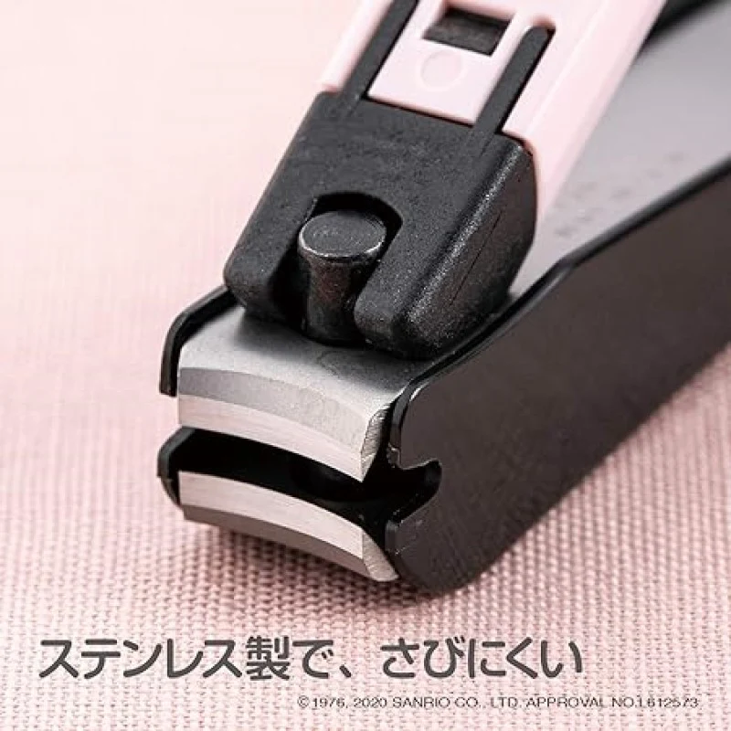 [Self-operated] Japanese KAI Hello Kitty Nail Clipper with Pendant 1 Pack Hello Kitty Pink Sakura S Size