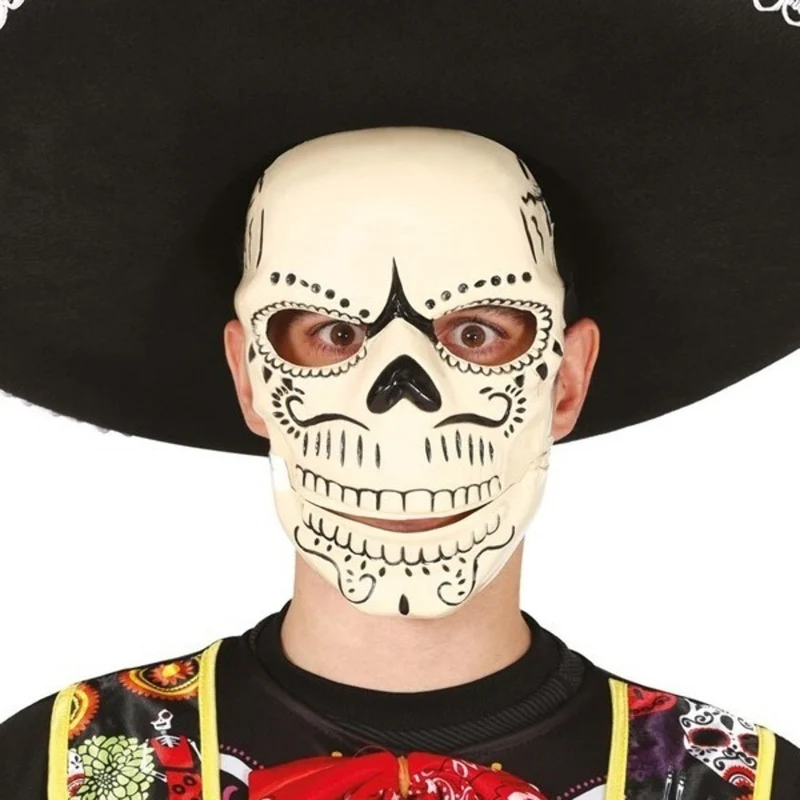 Mexikanische Tod-Catrin-Maske