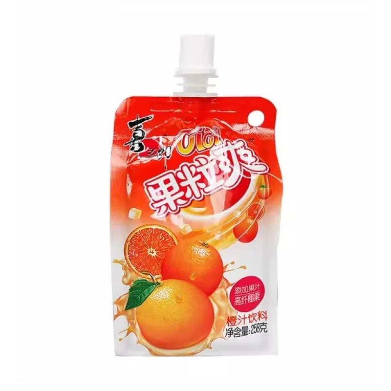 [Self-operated] China Xizhilang Fruit Juice CiCi Jelly Orange Drink 258g Children's Craving Snacks Jelly Pudding Casual Snacks Jelly Coconut Drink
