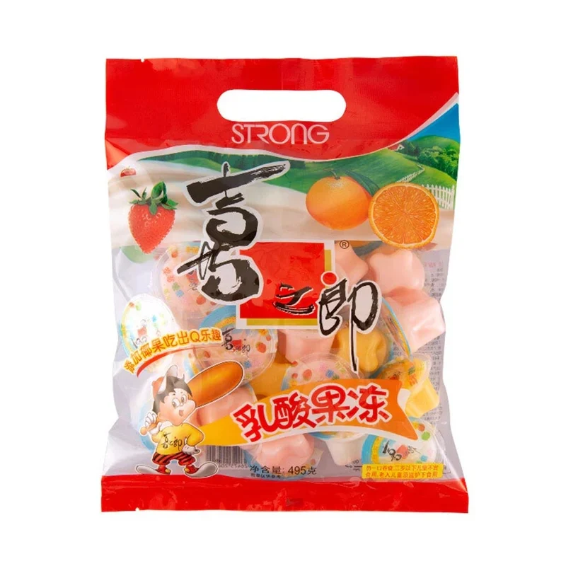 [Self-operated] China Xizhilang Lactic Acid Jelly 360g Children's Craving Snacks Jelly Pudding Snacks