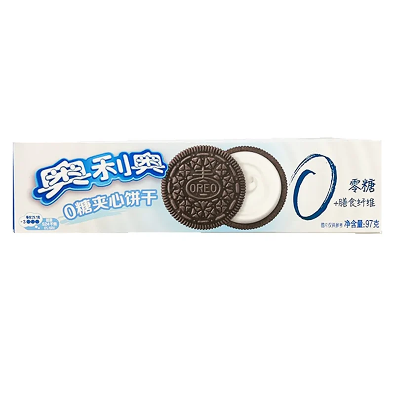 [Self-operated] Chinese Oreo crispy 0-sugar pancake sandwich biscuits original flavor 95g breakfast breakfast food snacks casual office snacks