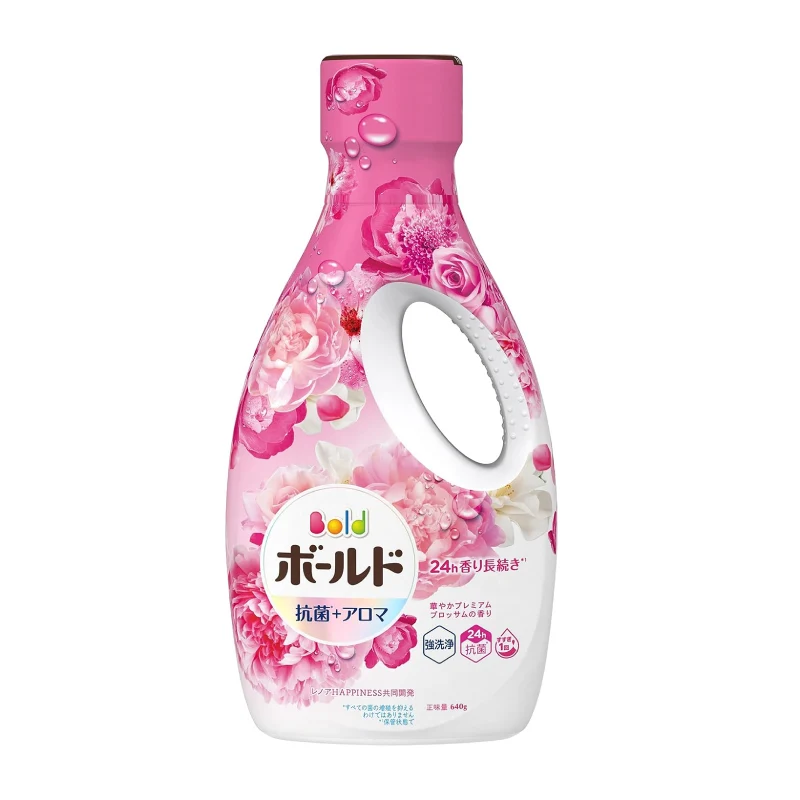 [Self-operated] Japanese P&G BOLD floral and fruity soft laundry detergent with sweet floral fragrance 640g, cleaning and stain removal, long-lasting fragrance, antibacterial and deodorizing