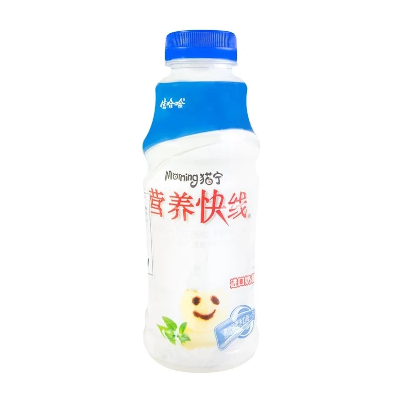 [Self-operated] China WAHAHA Wahaha Nutrition Express Fruit Milk Drink Vanilla Ice Cream Flavor 500g Large Bottle Breakfast Milk Nostalgic Children's Drink