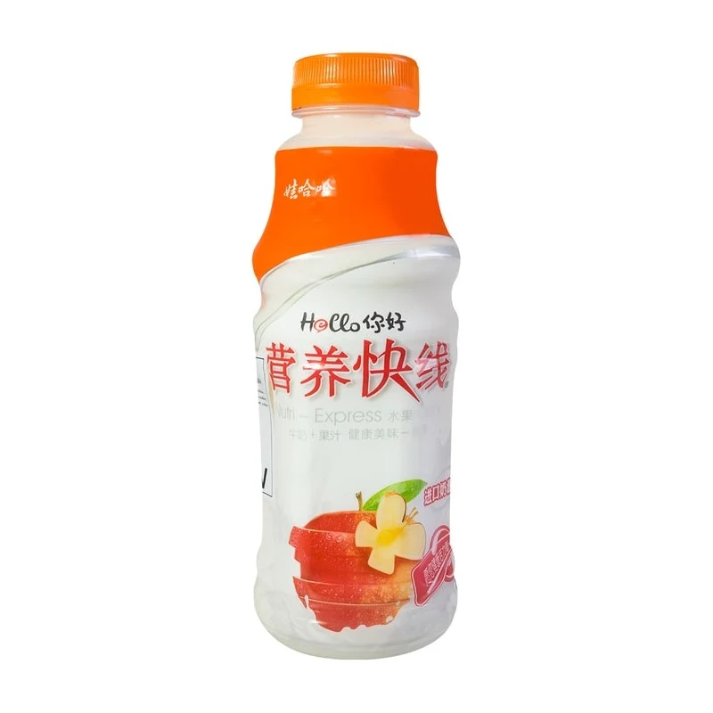 [Self-operated] China WAHAHA Wahaha Nutrition Express Fruit Milk Drink Original Flavor 500g Large Bottled Breakfast Milk Nostalgic Children's Drink