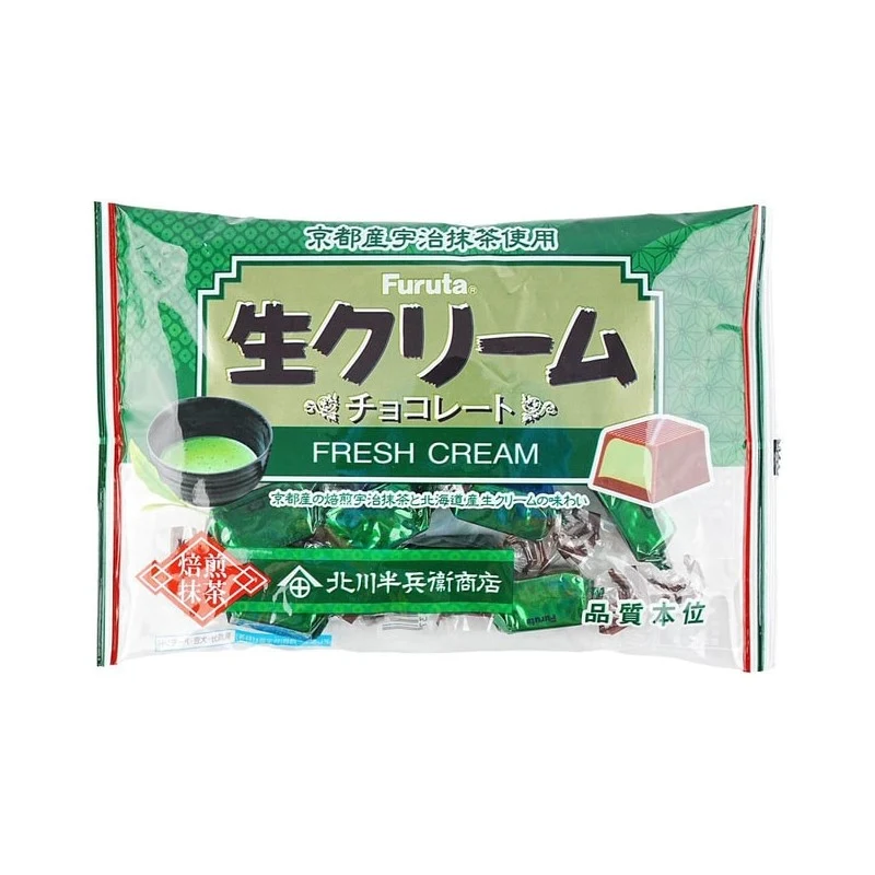 [Self-operated] Japanese FURUTA Matcha Season Series Fresh Cream Uji Matcha Chocolate 164g Dessert Candy Chocolate Candy