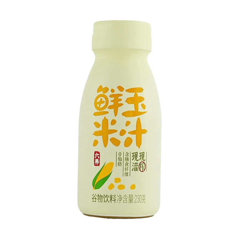 [Self-operated] China Liuyang freshly squeezed corn juice, whole grain breakfast drink 230g, 0 fat, containing dietary fiber, freshly squeezed, ready to pour, fragrant breakfast drink