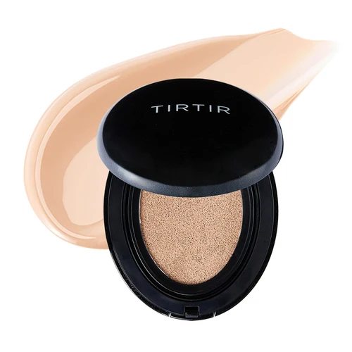 [Self-operated] Korean TIRTIR Titir long-lasting close-fitting silky and radiant makeup concealer air cushion foundation black SPF50+ PA+++ #17C porcelain white suitable for cold white skin 18g 24-hour moisturizing concealer air cushion foundation