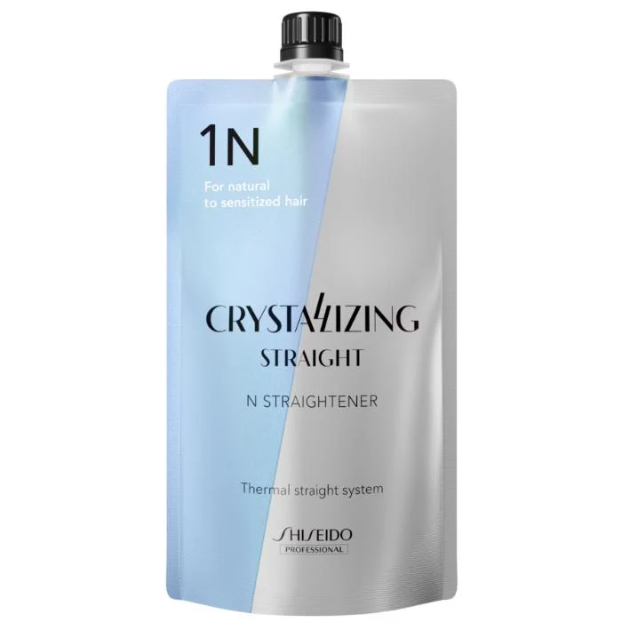[Self-operated] Japanese SHISEIDO Shiseido Long-lasting Smooth Styling Hair Straightener Straightening Cream 1N Softener for medium-to-lowly damaged sensitive hair 400g