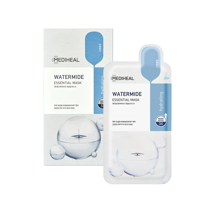 [Self-operated] South Korea's MEDIHEAL Mediheal Laisi new version upgraded intensive hydrating mask 10 pieces with hyaluronic acid moisturizing and moisturizing