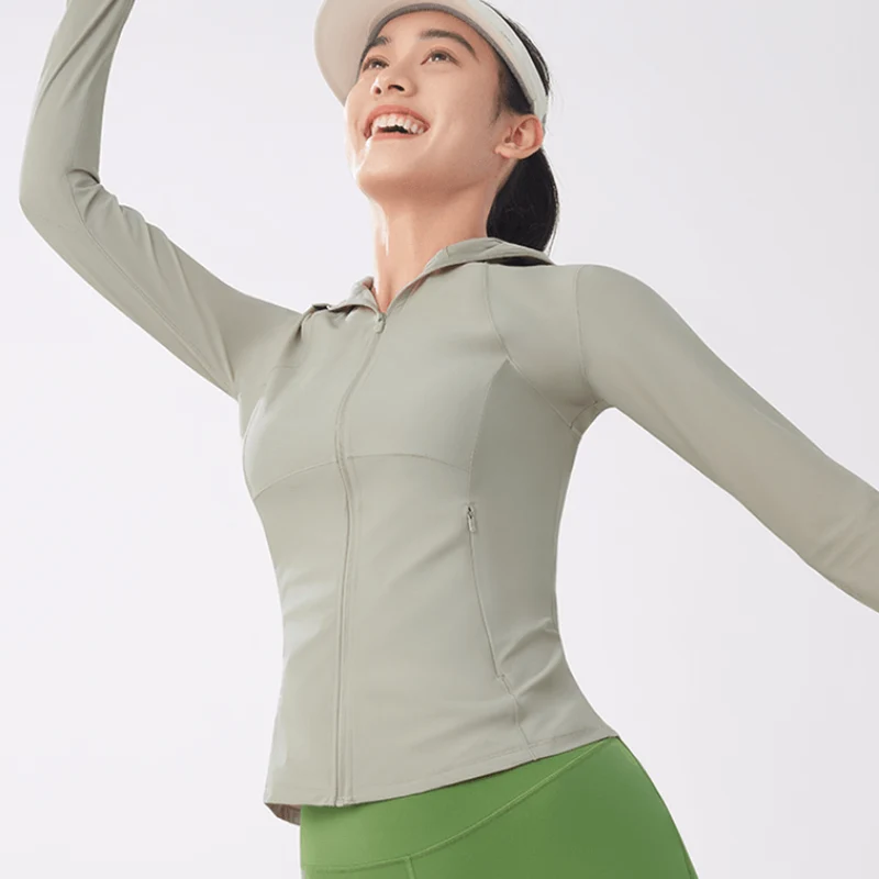 [Self-operated] Chinese Beneunder women's cool sun protection clothing sun protection clothing sports tops slim UPF50+ cold tea gray 160/84A M size 1 piece anti-UV ice silk sun protection clothing breathable and light sun protection clothing