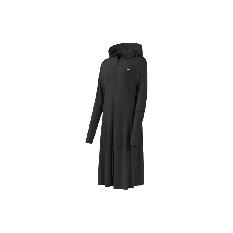 [Self-operated] China Beneunder Biao Xia Ice Touch Series Cloud Robe Sun Protection Clothing Sun Protection Clothing Long Cloud Carbon Black 160/84A One Size Anti-UV Ice Silk Sun Protection Shirt Breathable and Lightweight Sun Protection Clothing