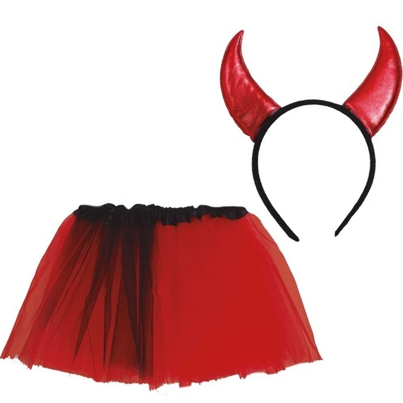 Teufel-Tutu-Set für Kinder