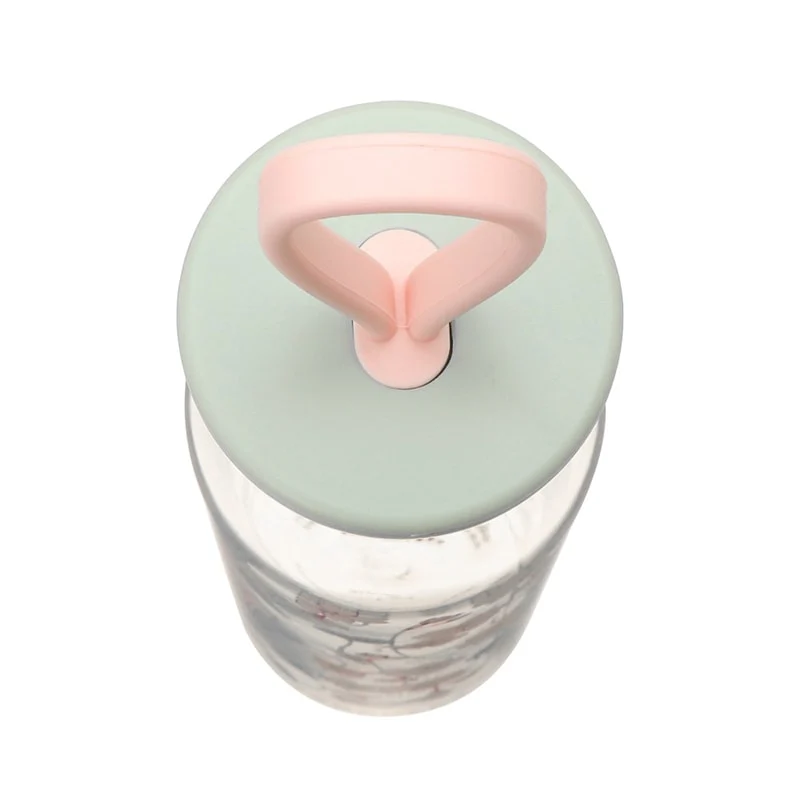 [Self-operated] Japan Starbucks 2024 Sakura Limited Series Silicone Strap Glass Bottle 532ml Tumbler