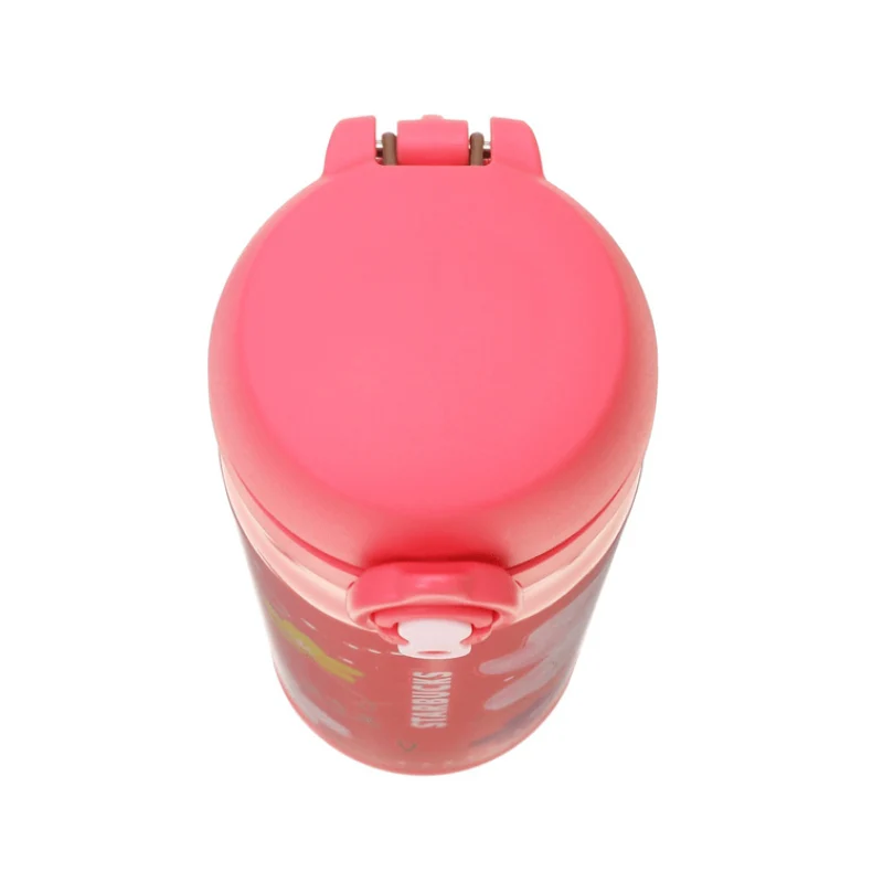 [Self-operated] Japan Starbucks 2024 Sakura Series Stainless Steel Thermos Bottle with Spring Cap Thermos Cup 500ml, easy to carry and long-lasting heat preservation