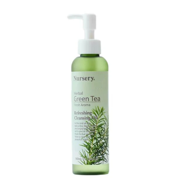 [Self-operated] Japanese NURSERY Limited Edition Rosemary Green Tea Essence Cleansing Oil 180ml XNUMX-in-XNUMX Washing and Removing