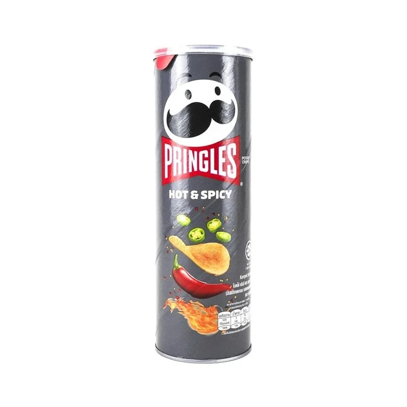 [Self-operated] American PRINGLES Potato Chips Thai Limited Edition Spicy Flavor 102g