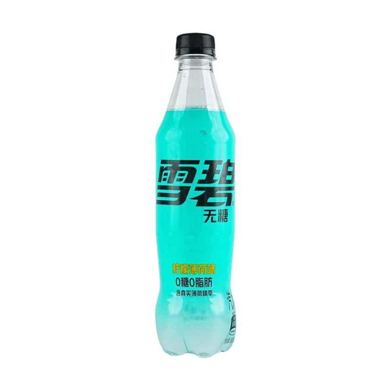 [Self-operated] American Coca-Cola Coca-Cola Continental Sprite Sugar-Free Lemon Mint Flavor 500ml 0 Calories 0 Fat Summer Carbonated Drink