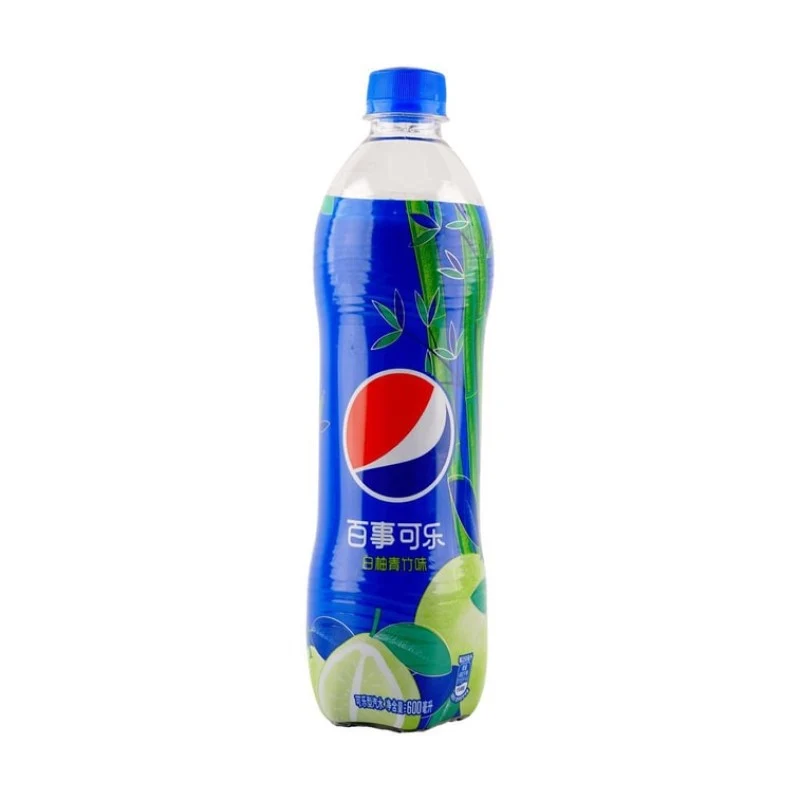 [Self-operated] China Pepsi-Cola Taiqi Series White Pomelo and Green Bamboo Flavor 600ml Internet celebrity carbonated drinks