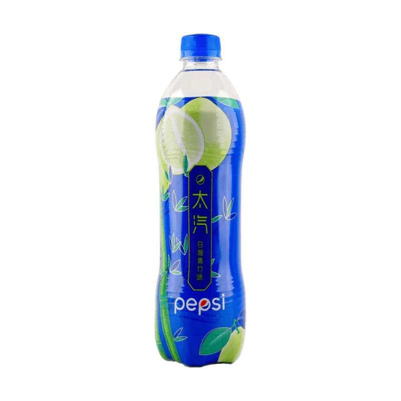 [Self-operated] China Pepsi-Cola Taiqi Series White Pomelo and Green Bamboo Flavor 600ml Internet celebrity carbonated drinks