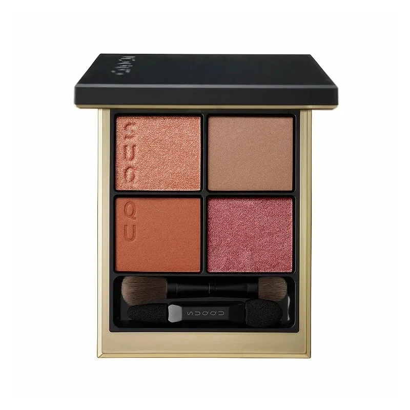 [Self-operated] Japan's SUQQU Su Cool new version of crystal-clear three-dimensional four-color eyeshadow palette #13 brilliant dyeing RAMANZOME