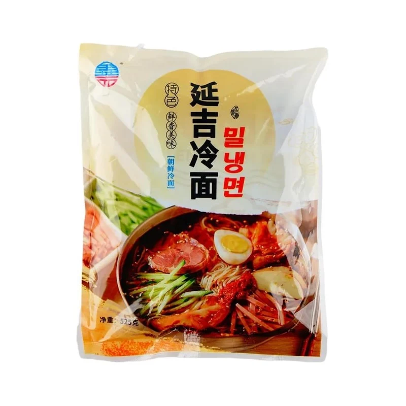 [Self-operated] Chinese Delicious Yanji Cold Noodles 525g North Korean Cold Noodles Authentic Northeastern Korean Cold Noodles Fast Food