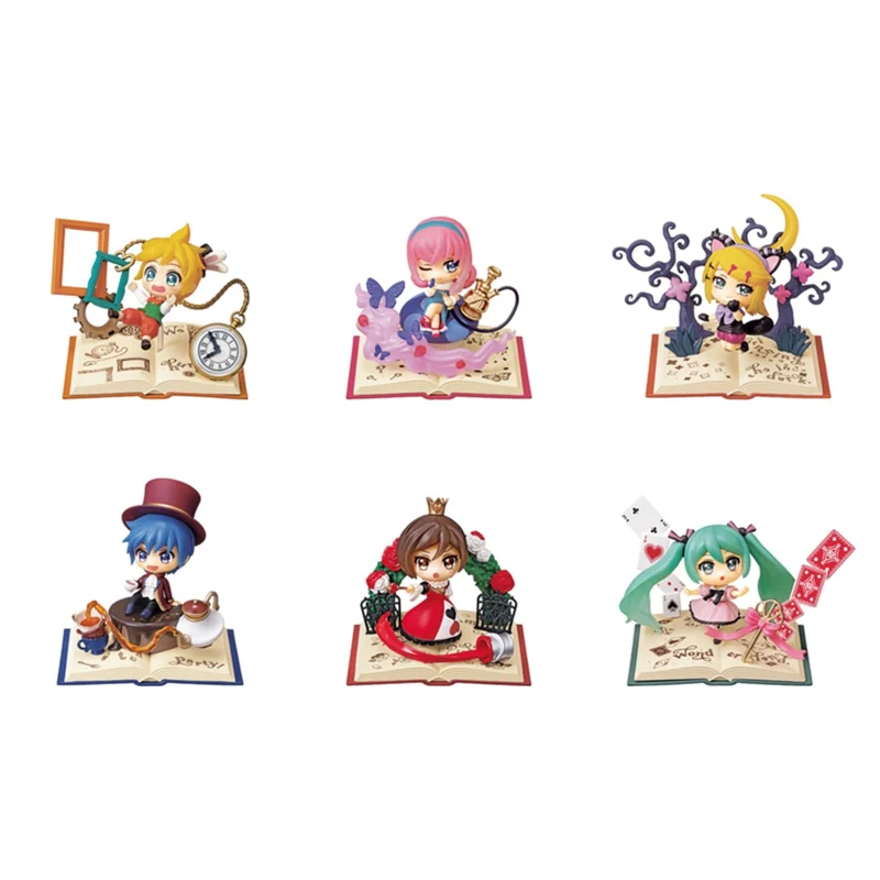 [Self-operated] Japanese RE-MENT Hatsune Miku Secret Wonderland 1 box of six random Miku Kagamine collection blind box ornaments