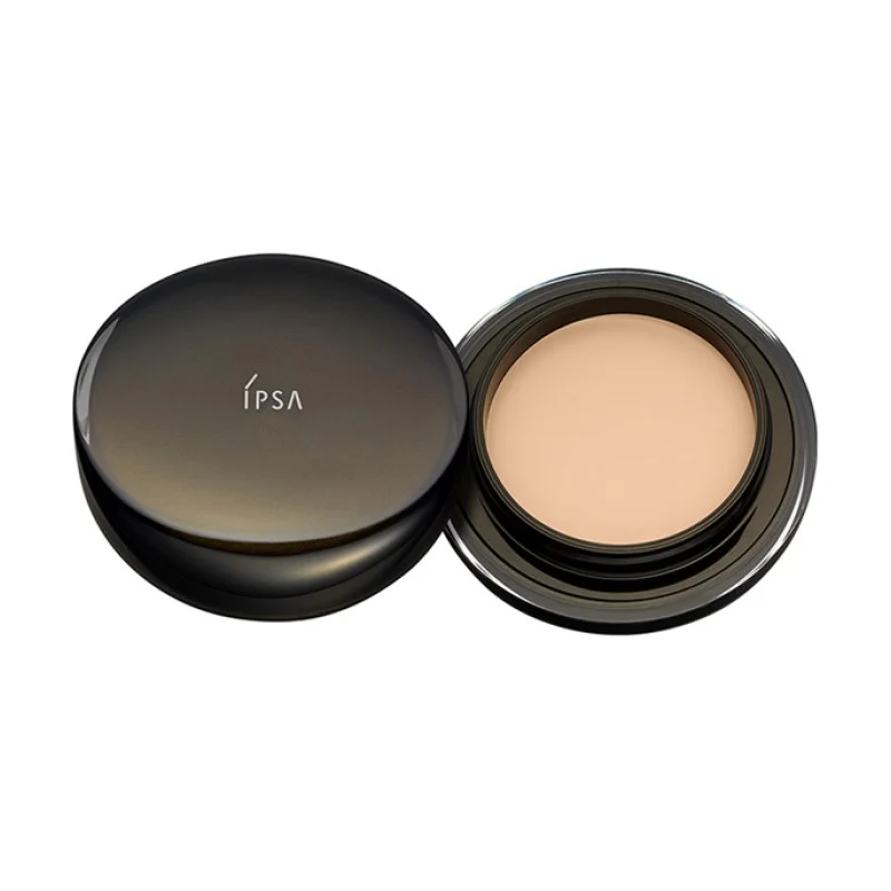 [Self-operated] Japanese IPSA Crystal Clear Essence Foundation #100 Cold-toned White 16g No Powder-Free Long-lasting Coverage Black Crystal Powder Cream