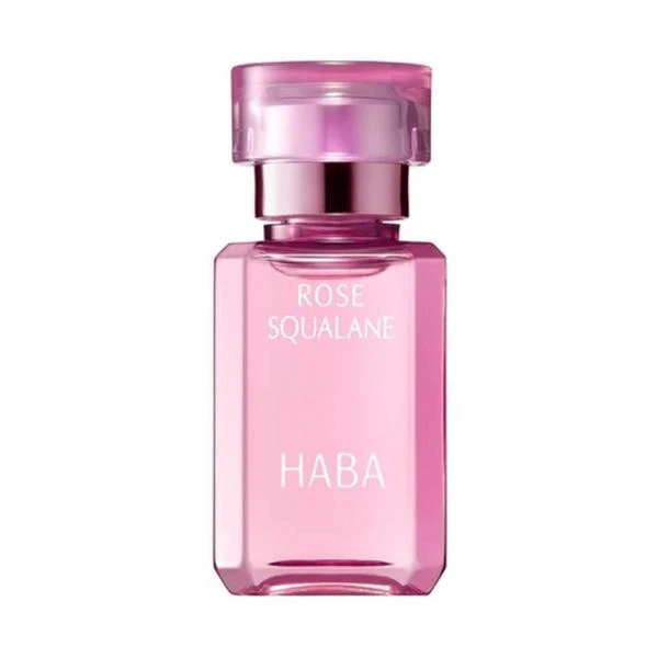 [Self-operated] Japanese HABA additive-free squalane essence pure beauty oil 15ml rose essence added limited edition COSME Grand Prize Award