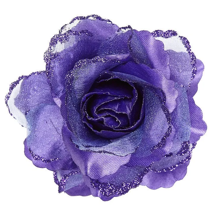 Haarschmuck violett