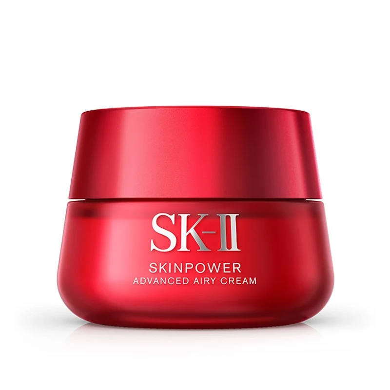[Self-operated] Japanese SK-II Japanese local version newly upgraded big red bottle facial cream lightweight 80g thin, moisturizing, brightening, moisturizing facial skin care essence cream