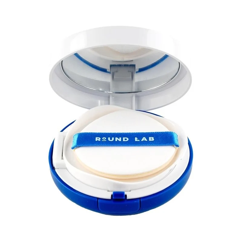 [Self-operated] South Korea ROUND LAB Roenlai White Birch Moisturizing Sunscreen Cushion 15g SPF 50+ PA++++ Mild, clear, natural and moisturizing physical sunscreen for sensitive skin