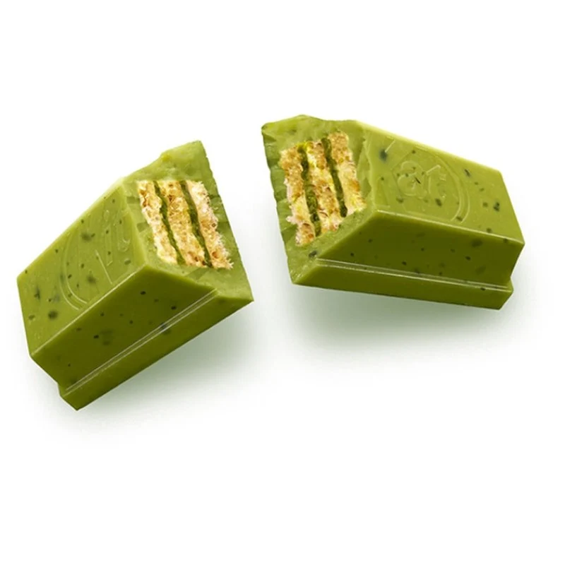 [Self-operated] China Nestle KitKat Chocolate Coated Wafer Biscuits Matcha Flavor 10 Pack