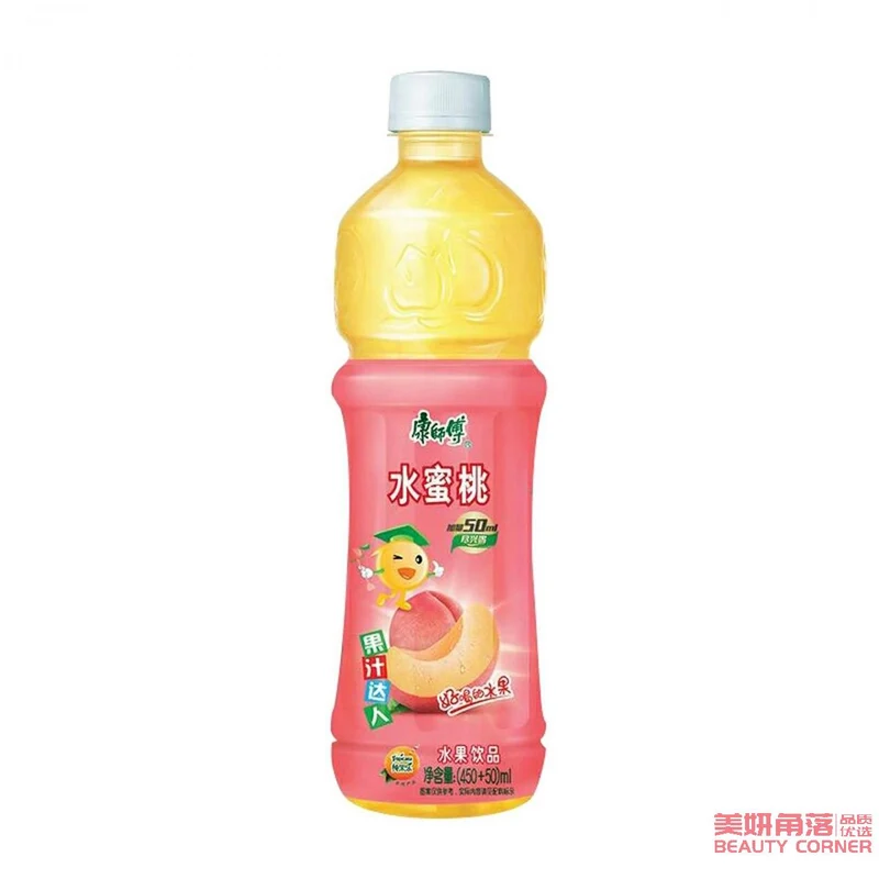 [Self-operated] China MASTER KONG Peach Fruit Juice Drink 500ml