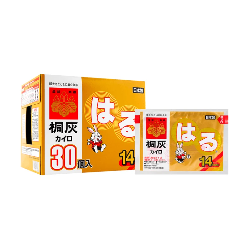 [Self-operated] Japan's KOBAYASHI Kobayashi Pharmaceutical Tonghui Chemical Gold Rabbit Warmer Baby 30 pieces of stickable self-heating warm patches