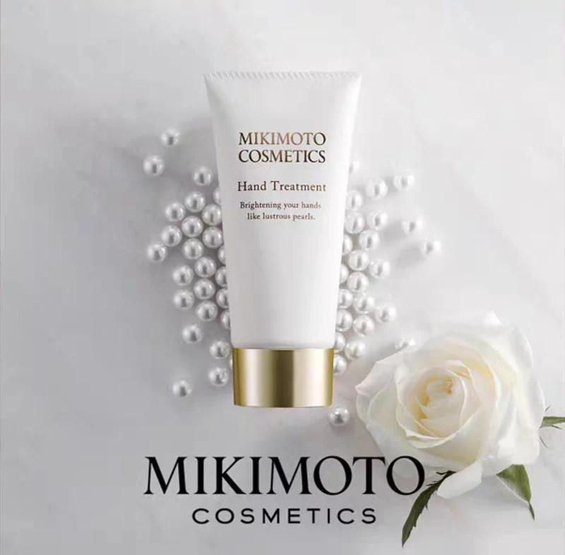 [Self-operated] Japanese MIKIMOTO Pearl Moisturizing Repair Brightening Moisturizing Nourishing Hand Cream 50g Moisturizing Hand Care Solution