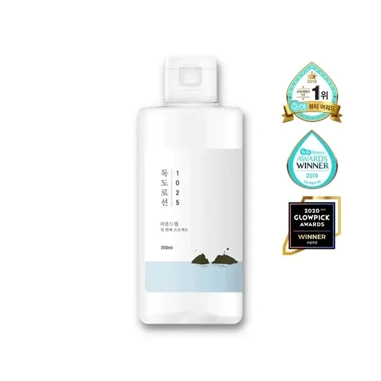 [Self-operated] Korea ROUND LAB Rounlai 1025 Dokdo Emulsion 200ml Refreshing and Moisturizing Suitable for Sensitive Skin Hydrating, Moisturizing, Repairing and Moisturizing Lotion