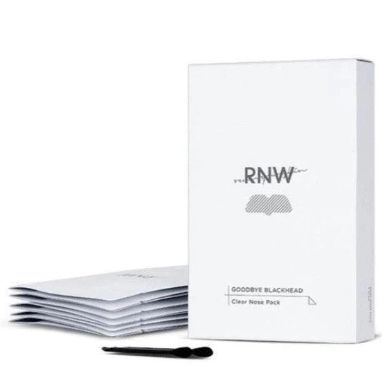 [Self-operated] China RNW Ruwei Dual Purifying Blackhead Remover Nose Patch Combination 5 Packs Nose Patch Removes Acne and Gentle Blackhead Removal Scoop