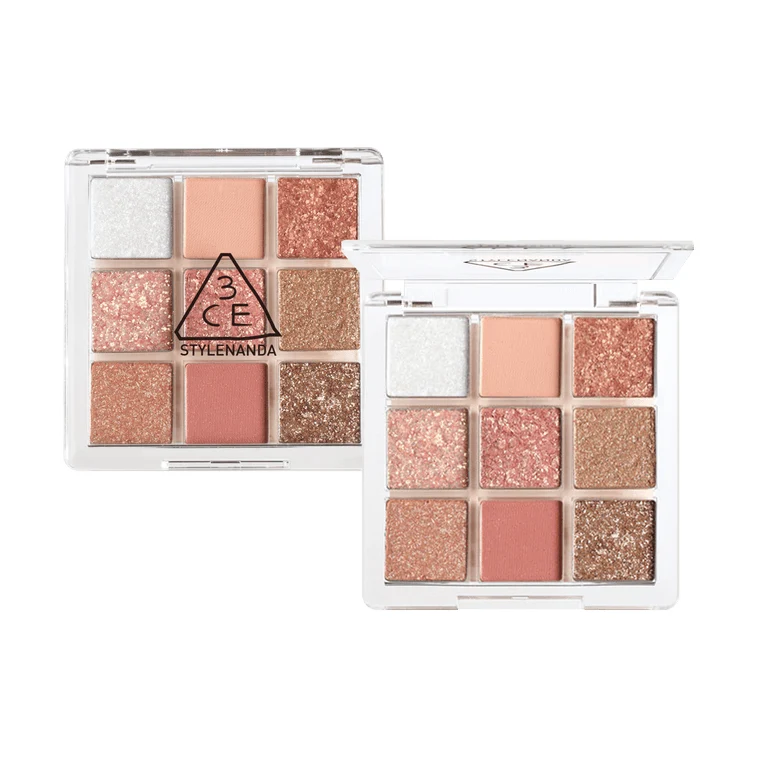 [Self-operated] South Korea 3CE Sanxi Jade Jiugongge Eyeshadow Palette Sparkle Palette DELIGHTFUL 7g