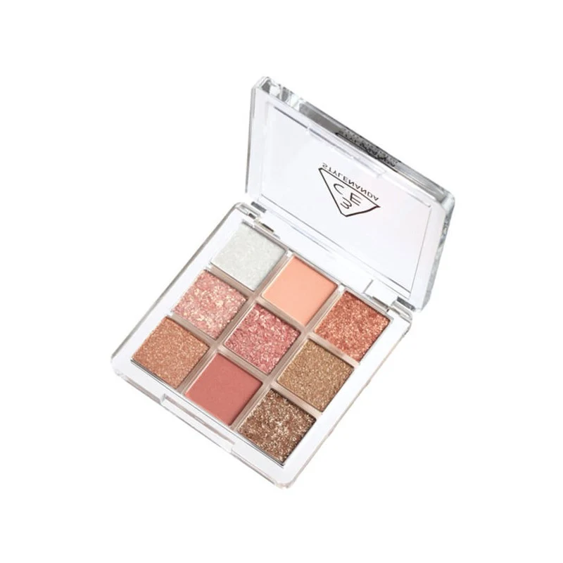 [Self-operated] South Korea 3CE Sanxi Jade Jiugongge Eyeshadow Palette Sparkle Palette DELIGHTFUL 7g