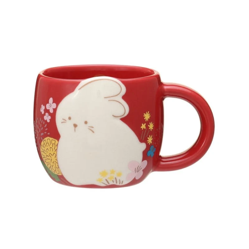 [Self-operated] Starbucks Year of the Rabbit Limited Series Three-dimensional Rabbit Zodiac Espresso Mug 89ml