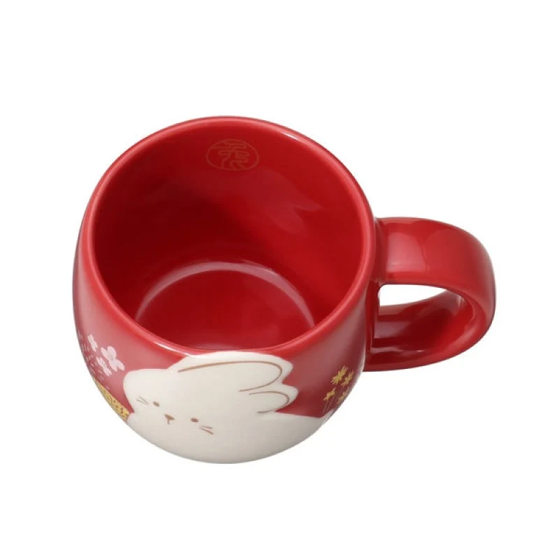 [Self-operated] Starbucks Year of the Rabbit Limited Series Three-dimensional Rabbit Zodiac Espresso Mug 89ml