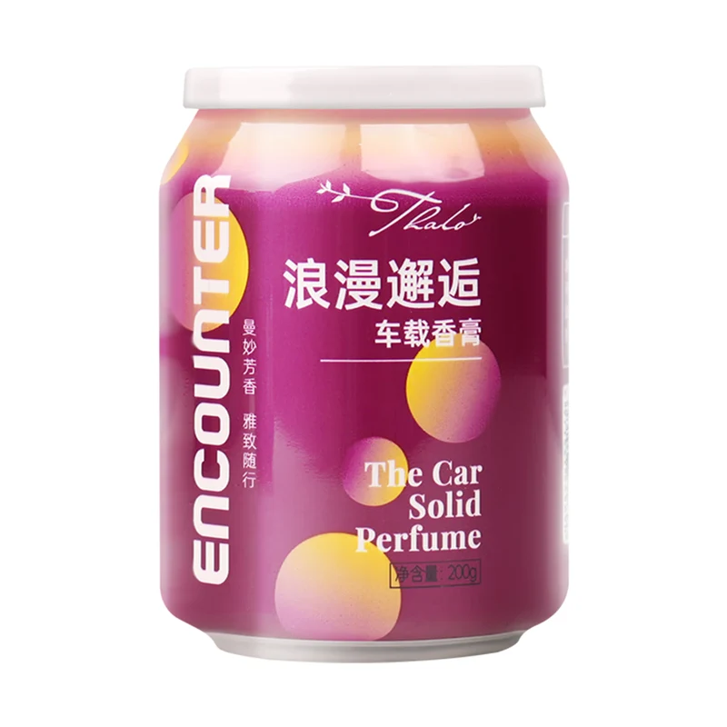 [Self-operated] Japanese THAL0 Tarot Colorful Coke Can Balm Car Balm Romantic Encounter 200g Solid Fragrance Long-lasting Fragrance Air Freshener