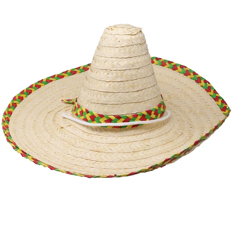 Strohhut Mexikaner verziert