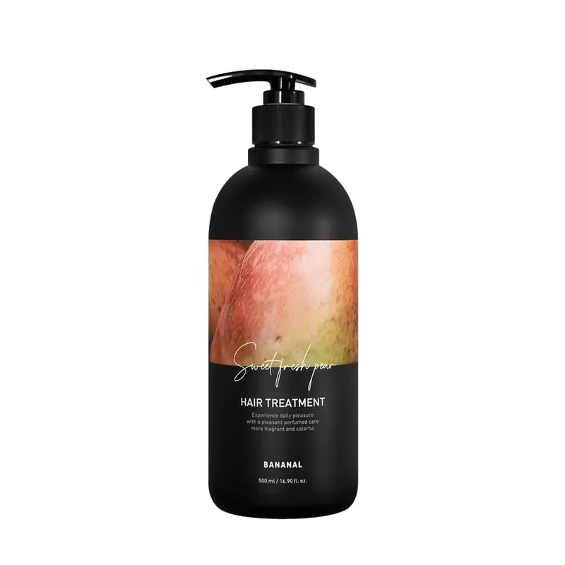 [Self-operated] Korean Bananal Fragrance Conditioner Fragrance Pear Freesia Fragrance 500ml Silicone-free, silicone-free, long-lasting fragrance, moisturizing and smooth