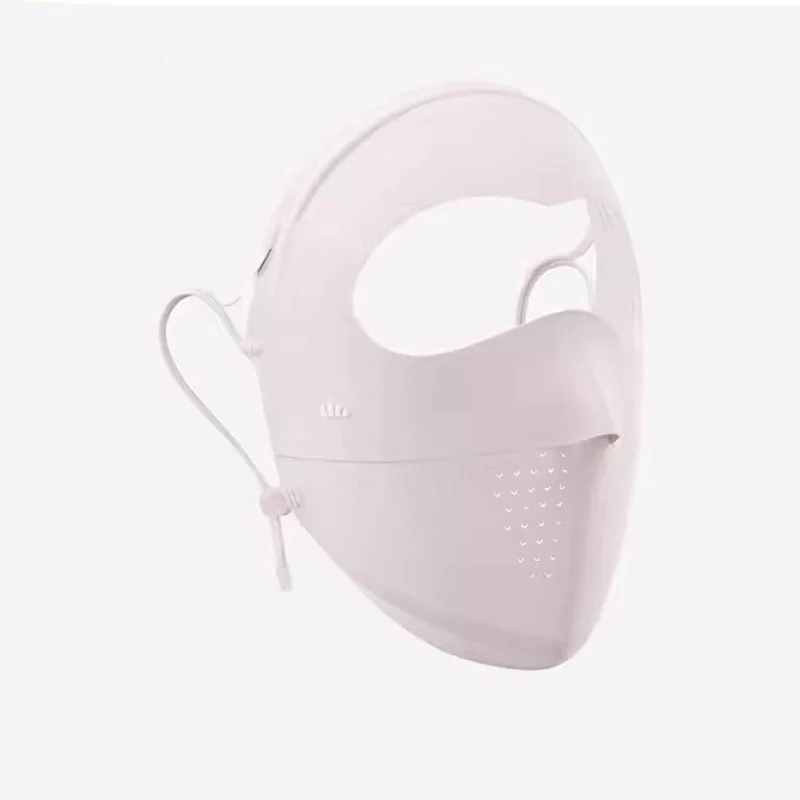 [Self-operated] China Beneunder Jiao Xia Bing thin series full face sunscreen mask light lotus root powder 1 piece sunscreen mask women's sunshade mask anti-ultraviolet breathable sunscreen veil