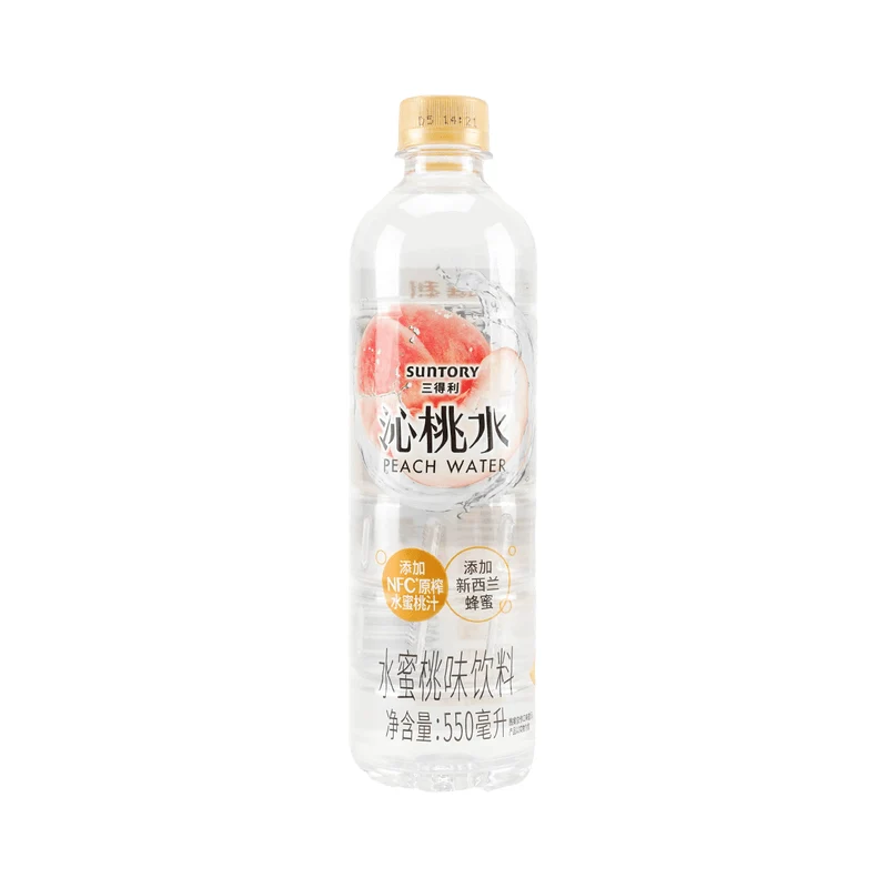 [Self-operated] Japanese SUNTORY Peach Water 550ml peach flavored drink