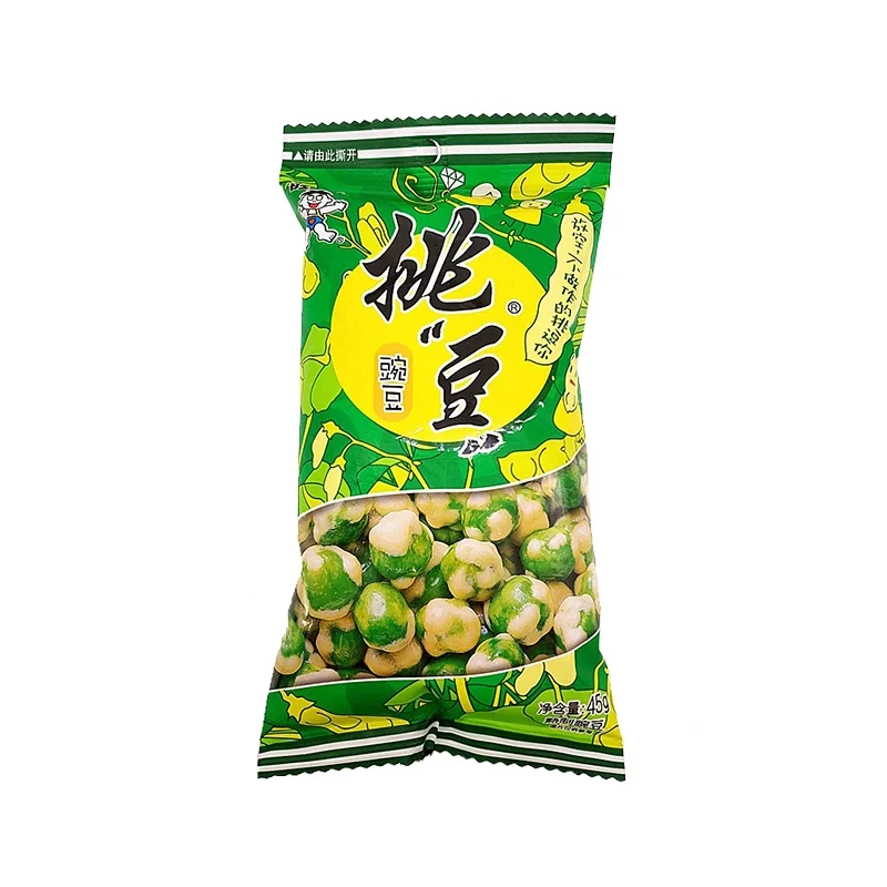[Self-operated] China Want Want teasing peas 45g internet celebrity office snack snacks