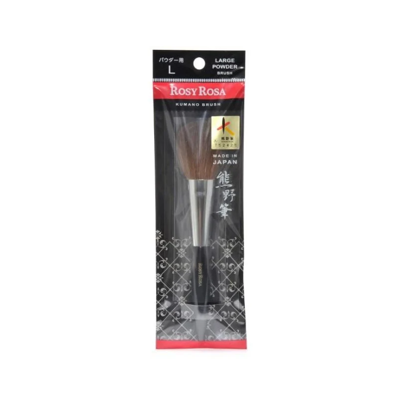 [Self-operated] Japan ROSY ROSA Kumano Pen Powder Brush Blush Brush L Large Size 1 Pack Blush Brush Essential Tool for Makeup